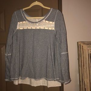 Free People striped top